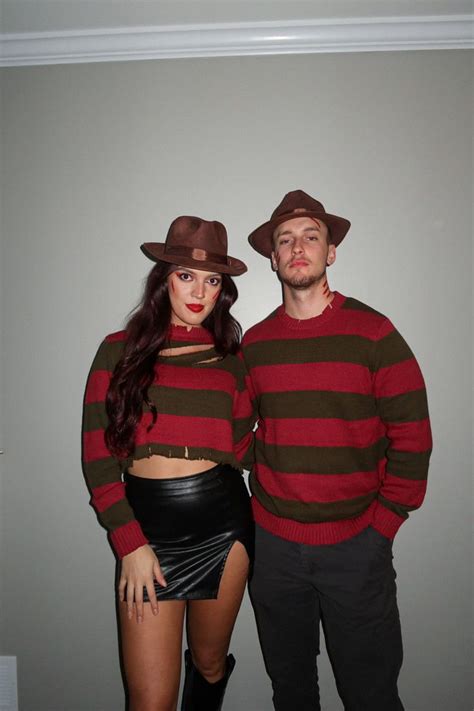 scary couples costumes ideas|freddy krueger couples costume.